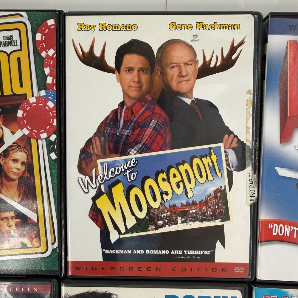Comedy DVD Lot Airplane Robin Williams Big Mommas House Mooseport - Picture 4 of 9